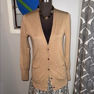 GAP Merino Wool Lightweight Button Up Cardigan Sweater SZ Small